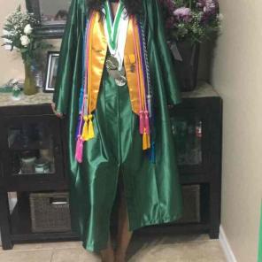 Cap and gown