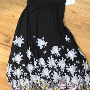 LuLaRoe Ombré Maxi Floral Dipped Xs