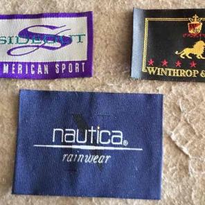 BUY Sew-on woven cloth designer patches