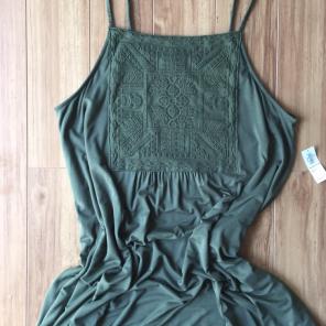 Embroidered Swing Dress