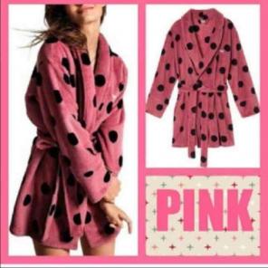 Victoria's Secret fleece robe