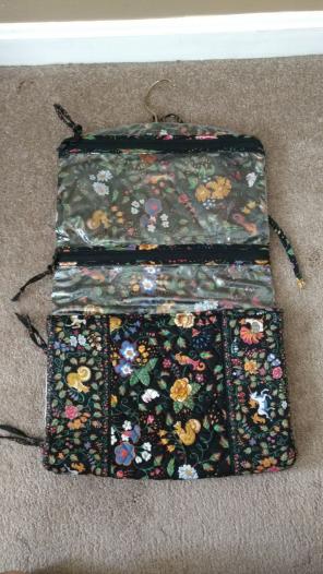 Vera Bradley Hanging Jewelry Case