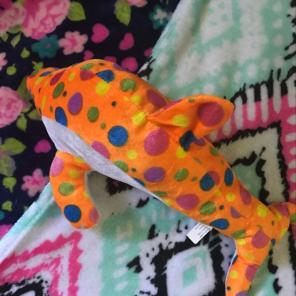 Rainbow Dolphin Plusie