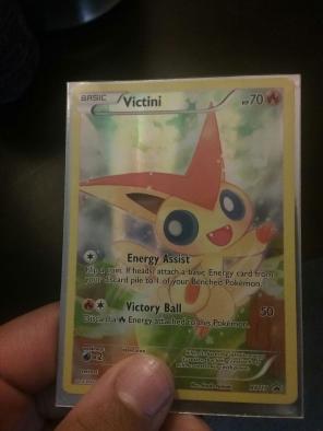 Promo Victini card full holo