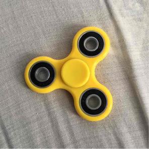 Yellow Fidget Spinner