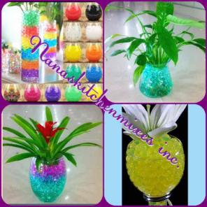 125 Assorted Color Water Gel Bead Balls