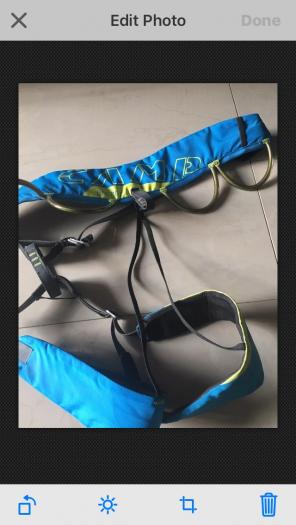 New Men’s Climbing Harness Size Smal