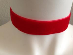 Red Velvet Choker
