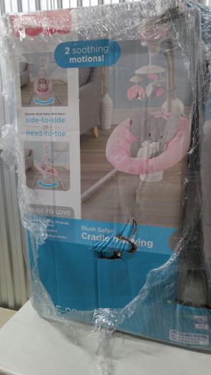 FISHER PRICE BLUSH CRADLE N SWING