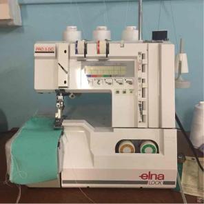 Elna pro 5 DC Merrow machine