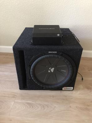 12in Kicker Comp R Subwoofer And Box