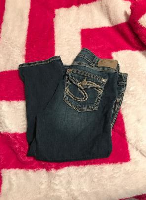 Silver Capris