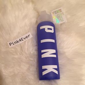 NWT VS PINK COLLEGIATE GLASS WATERBOTTLE