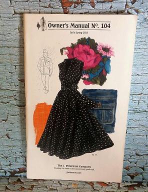 J. Peterman Owners Manual Catalog #104
