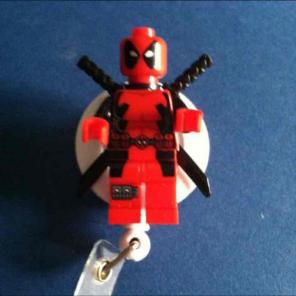 Deadpool ID Badge Holder Lego Nurse RN
