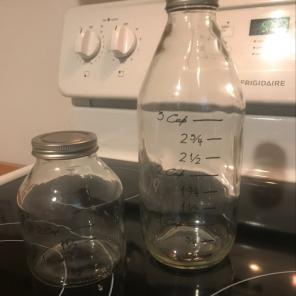 Glass Storage Container X2