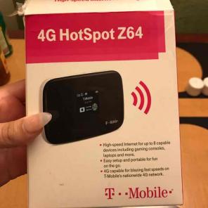 New T-mobile 4G hotspot z64