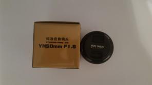 Yongnuo 50mm 1.8 lens for Canon