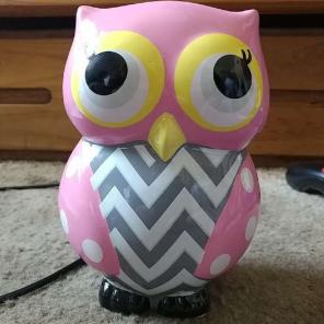 Owl coin bank
