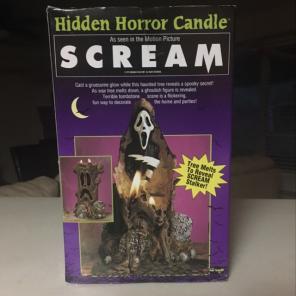 Scream Hidden Horror Candle