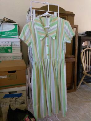 Cotton Day Dress 1950's Mode o Day 10