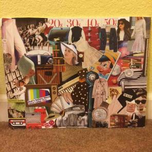 Vintage collage free shipping