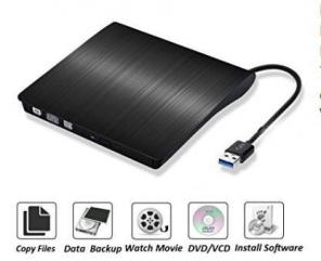 New External USB 3.0 DVD Drive