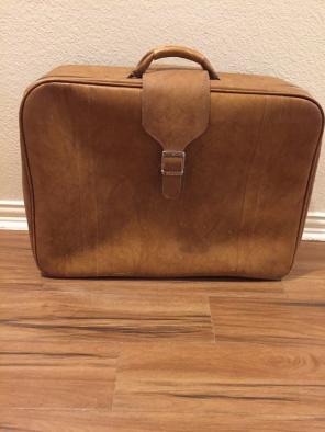 Samsonite Leather Luggage 1950