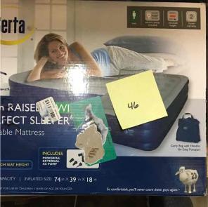 Serta twin size air bed