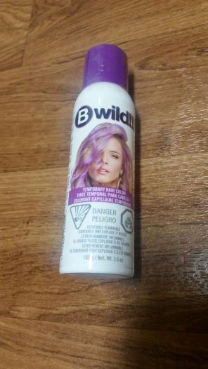 Purple Temporary Hair Dyr