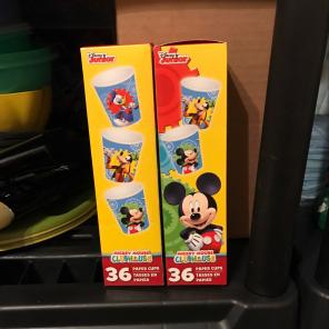 Disney Mickey Mouse Cups FREE Shipping