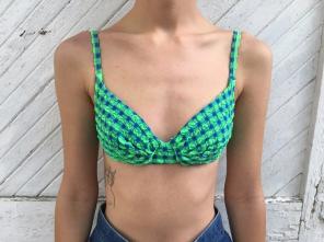 Retro Bathing Suit Top