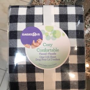 Flannel Cozy Crib Sheet