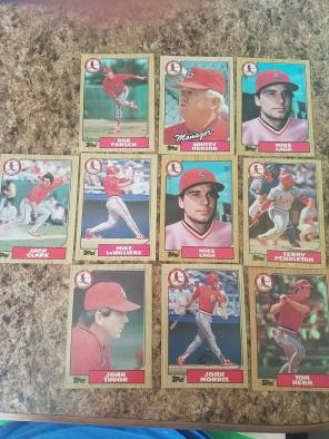 1987 topps st Louis Cardinals