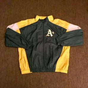VINTAGE OAKLAND ATHLETICS WINDBREAKER