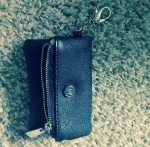 Grace Adele Fold Over clip On In Black