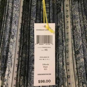 Blue BCBG dress