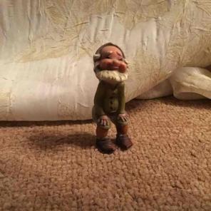 Mini garden gnome