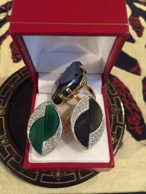Lot Of 3. 1980's Retro Fashion Rings