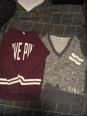 Two PINK Sweatshirts