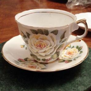 Vintage Teacup & Saucer by Regency