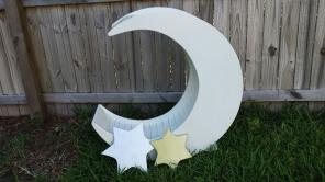 Wooden moon prop