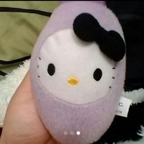 Hello Kitty Sanrio bowling pin plush
