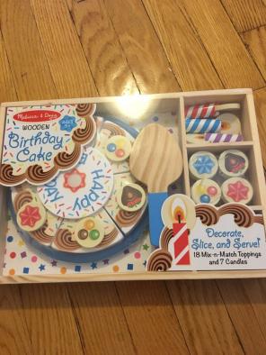 melissa & doug birthday cake