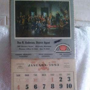 1953 calendar