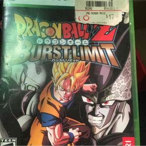 Xbox360 game dragon ball Z