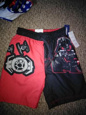 NWT old navy star wars swim trunks 5t