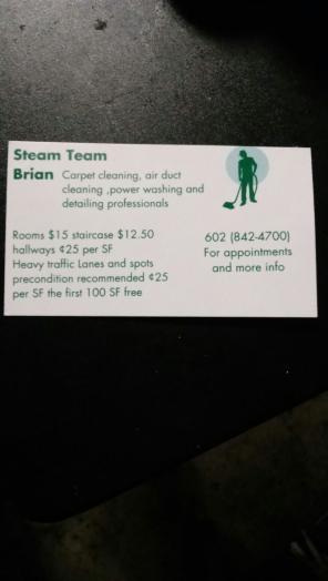 Brown's Steam Team