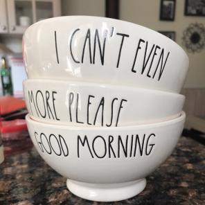 Rae Dunn 3 Bowl Bundle