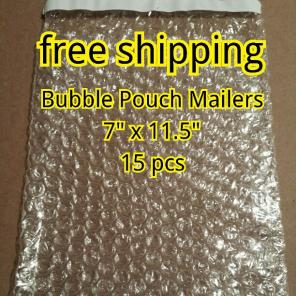 15 NEW bag 7"x11.5" Bubble Pouch Mailers
